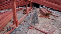 Окончание работ по капитальному ремонту крыши на Строителей, 13 задерживает погода