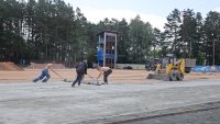 Ремонтные работы стадиона "Труд" идут полным ходом