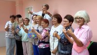 В центре "Активного долголетия" проходят занятия по игротерапии