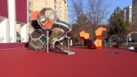 Работы по благоустройству города, несмотря на осень, продолжаются
