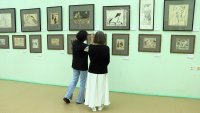 Открылась экспозиция работ легендарного советского художника-графика Леонида Сойфертиса